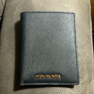 Black Micheal Kora Passport wallet/case